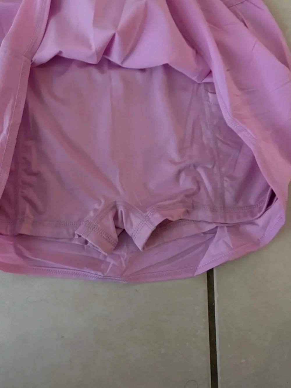 Candy pink match point alo skirt Small